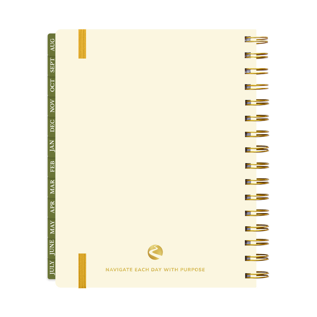 Floral design planner Back Cover #color_botanical-meadow