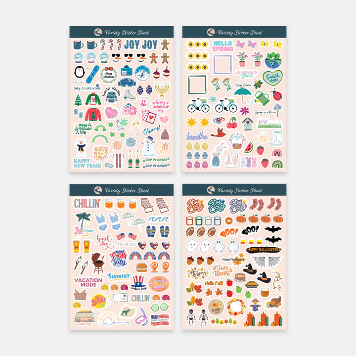 Variety Sticker Sheets