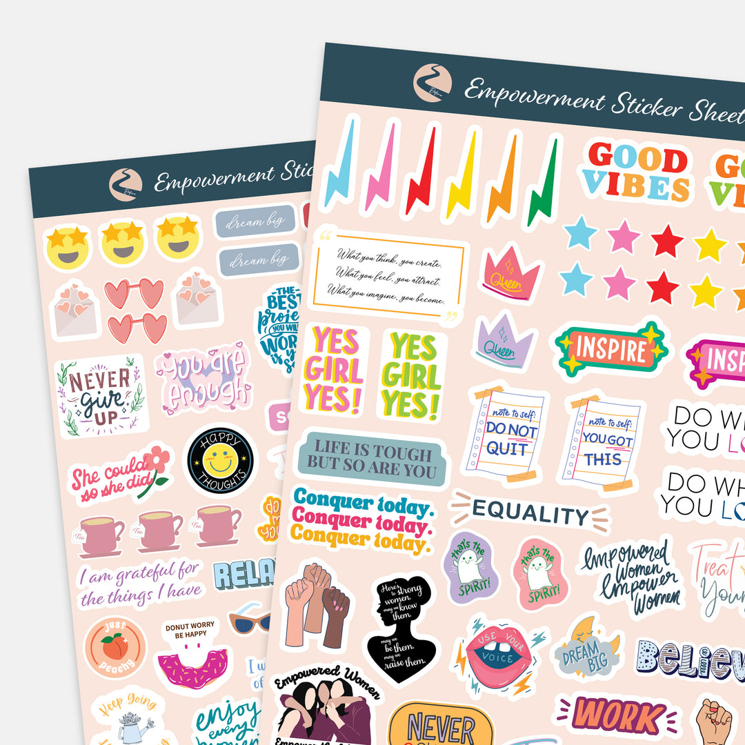 Empowerment Sticker Sheets