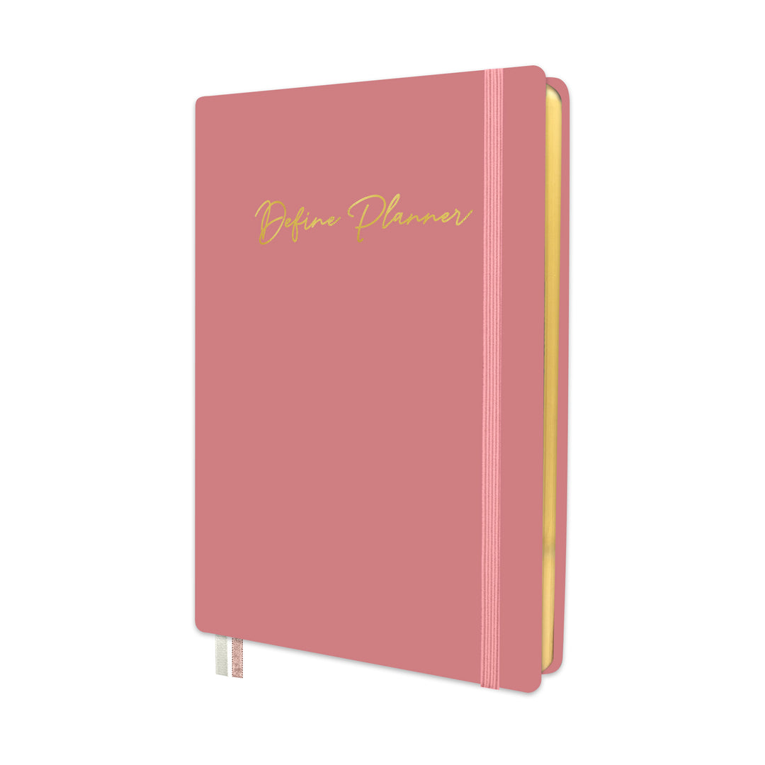 Pink planner with &