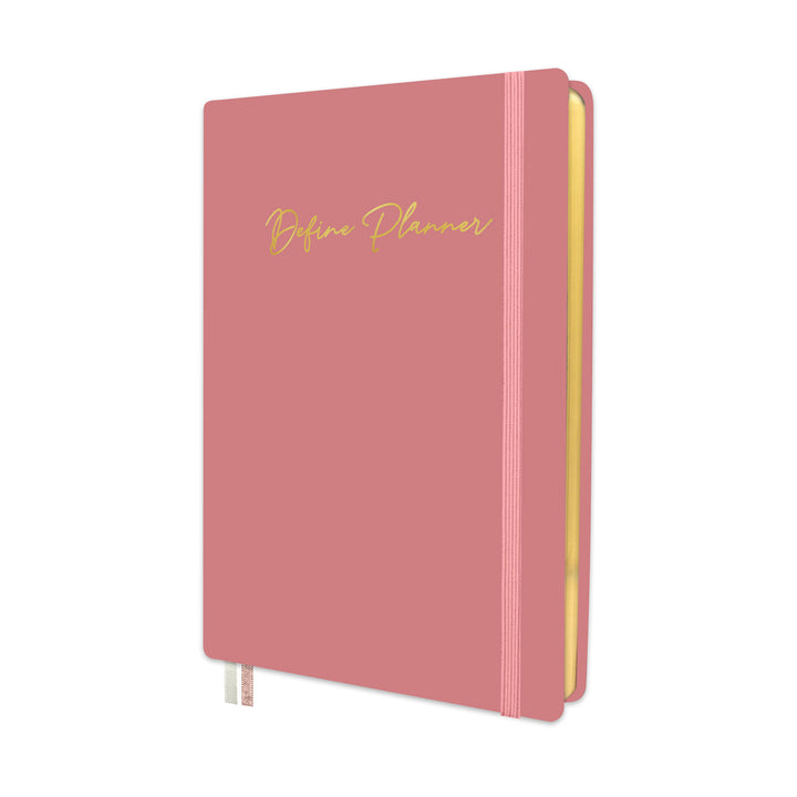 Pink planner with &