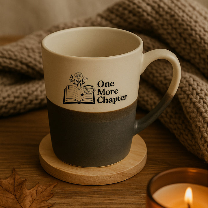 'One More Chapter' Porcelain Mug - 15 oz.