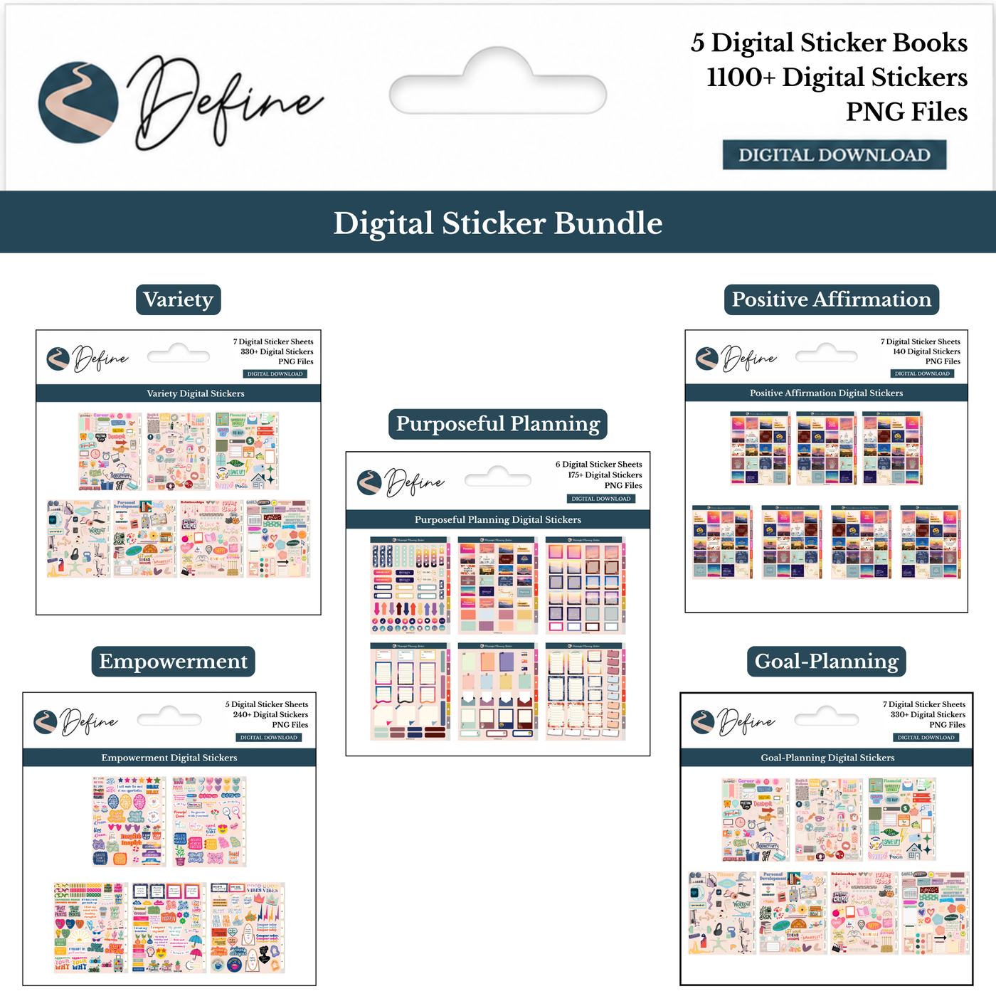 Digital Sticker Bundle