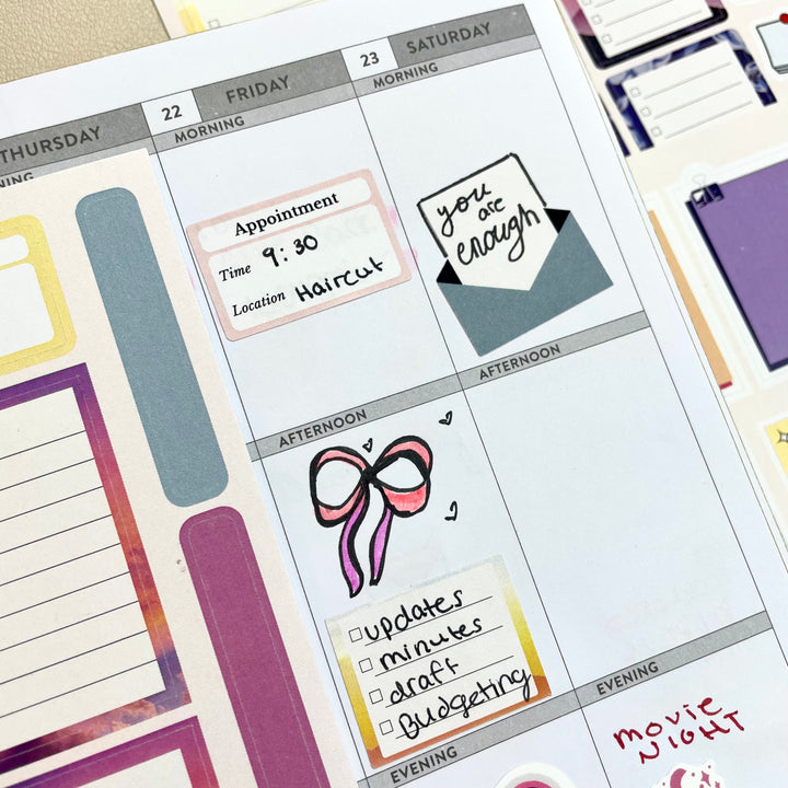 Purposeful Planning Stickers