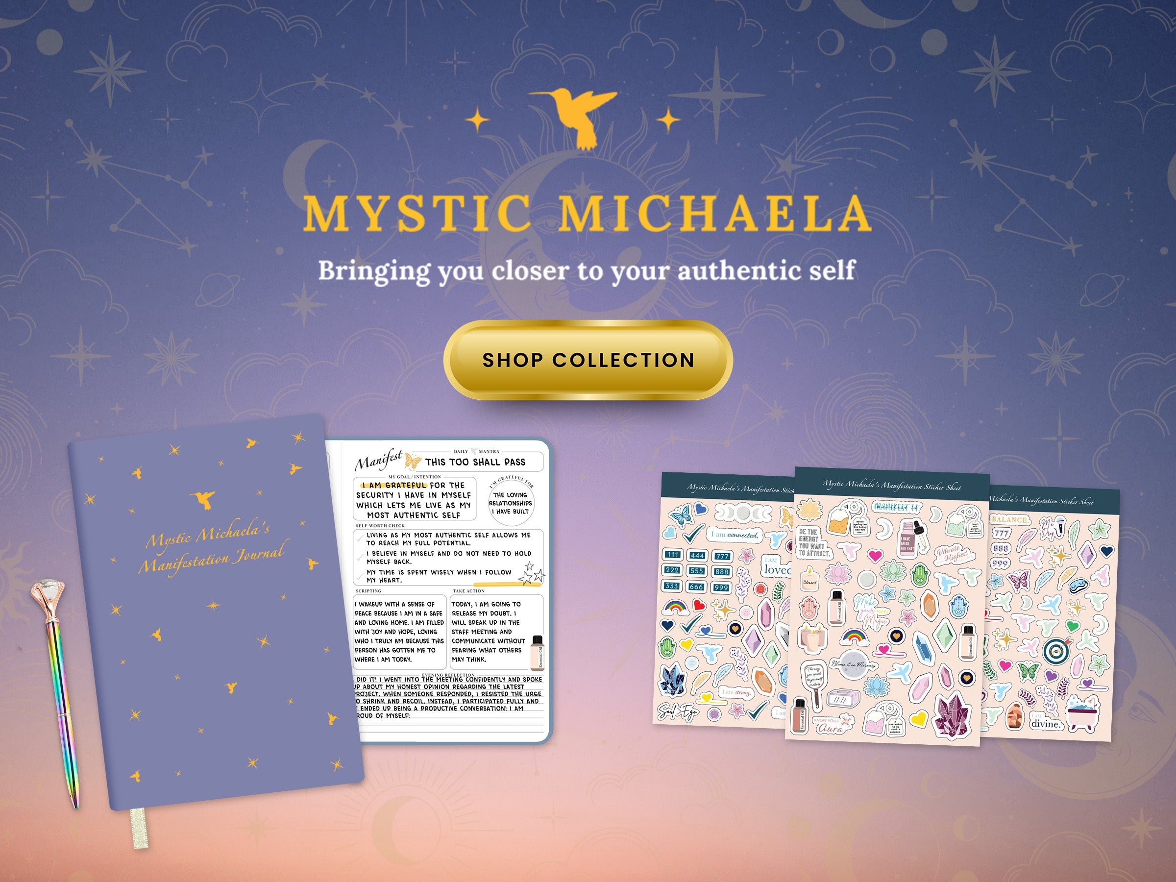 Mystic Michaela's Manifestation Journal – Define