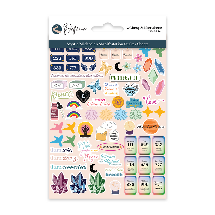 Mystic Michaela's Manifestation Stickers