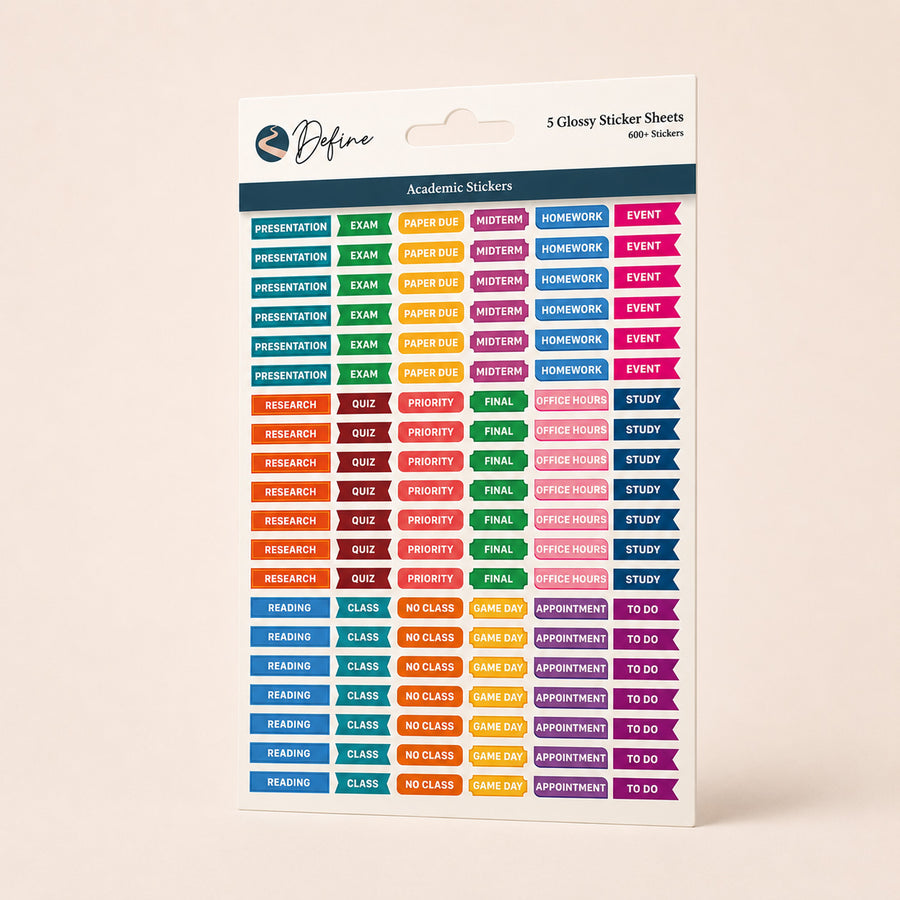 Academic Stickers