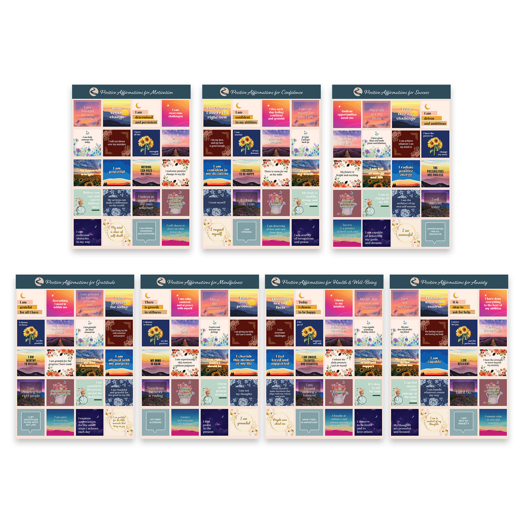 Positive Affirmation Stickers – Motivational & Uplifting – Define