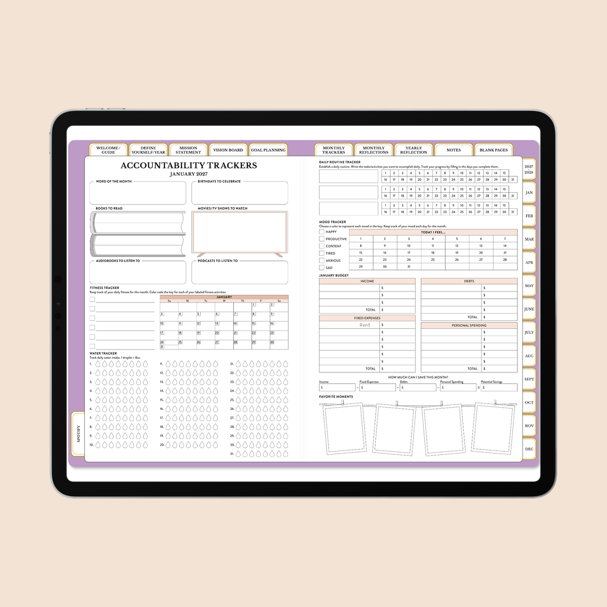 Accountability Trackers