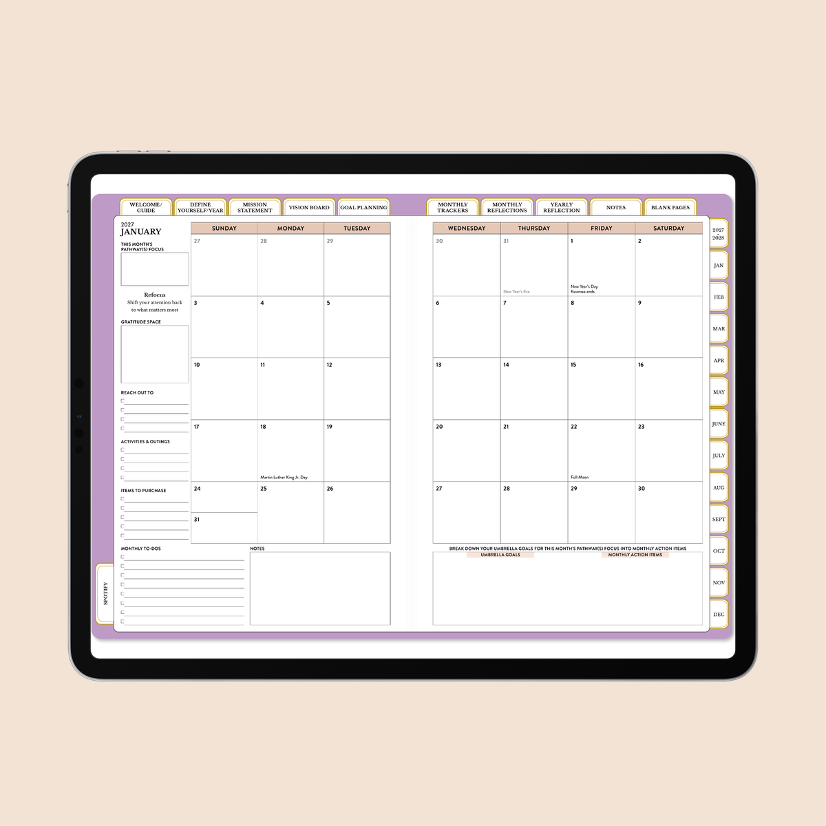 Monthly Planning