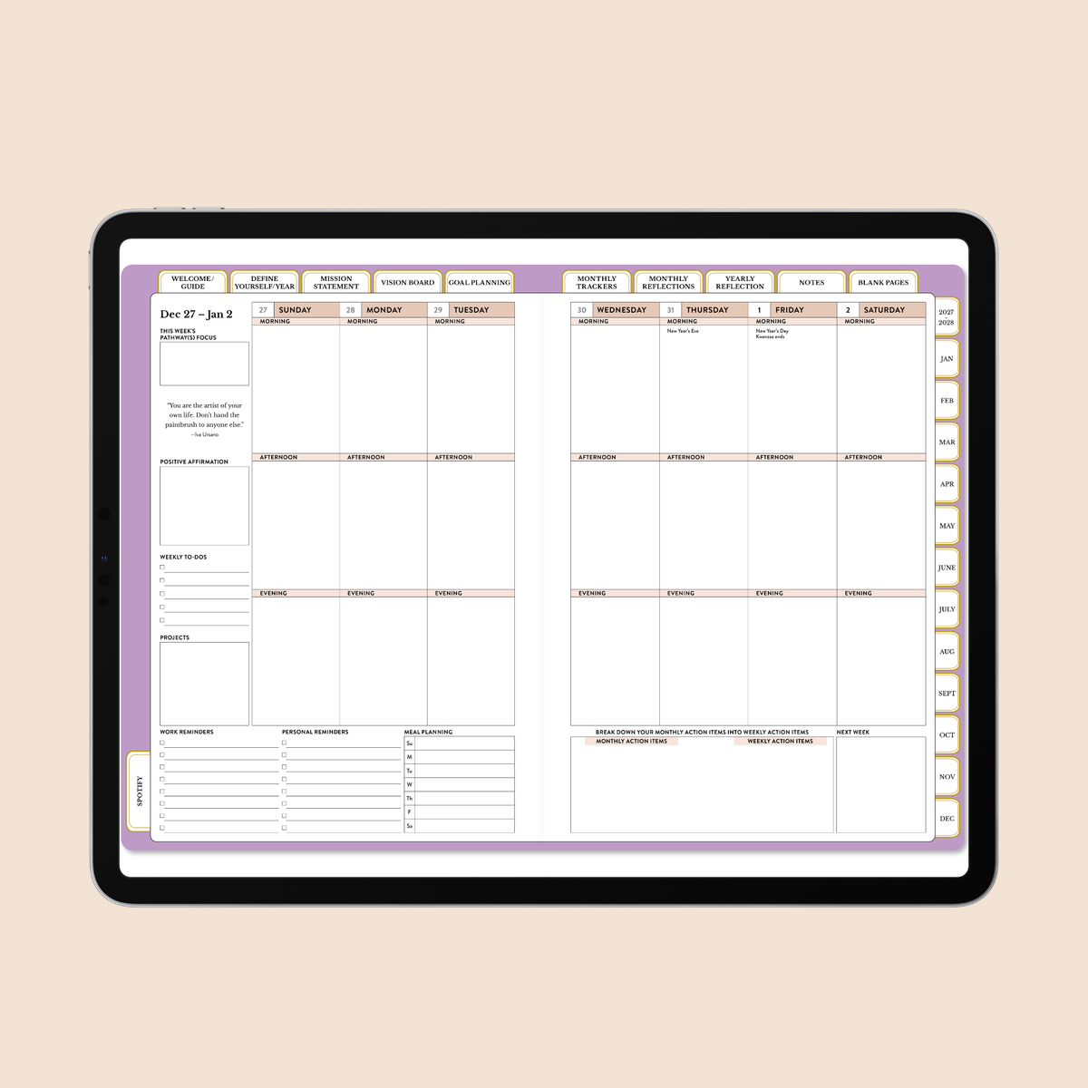 Weekly Planning