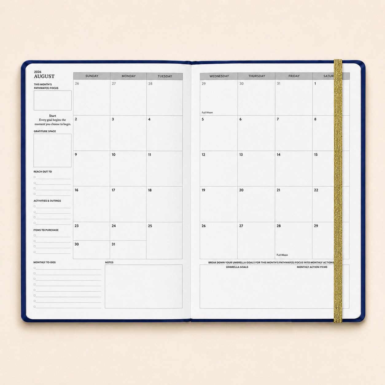 Monthly Calendars