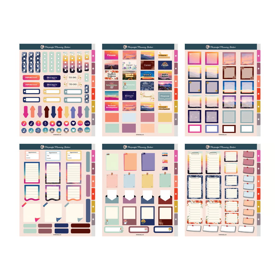 Purposeful Planning Digital Sticker Book