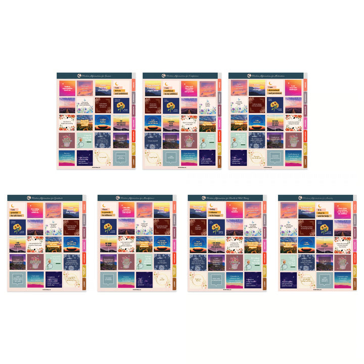 Positive Affirmation Digital Sticker Book