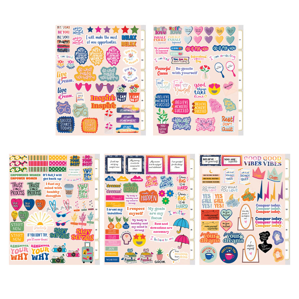 Empowerment Digital Sticker Book