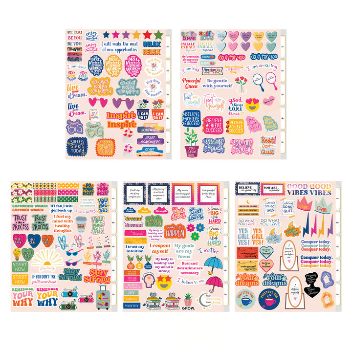 Empowerment Digital Sticker Book