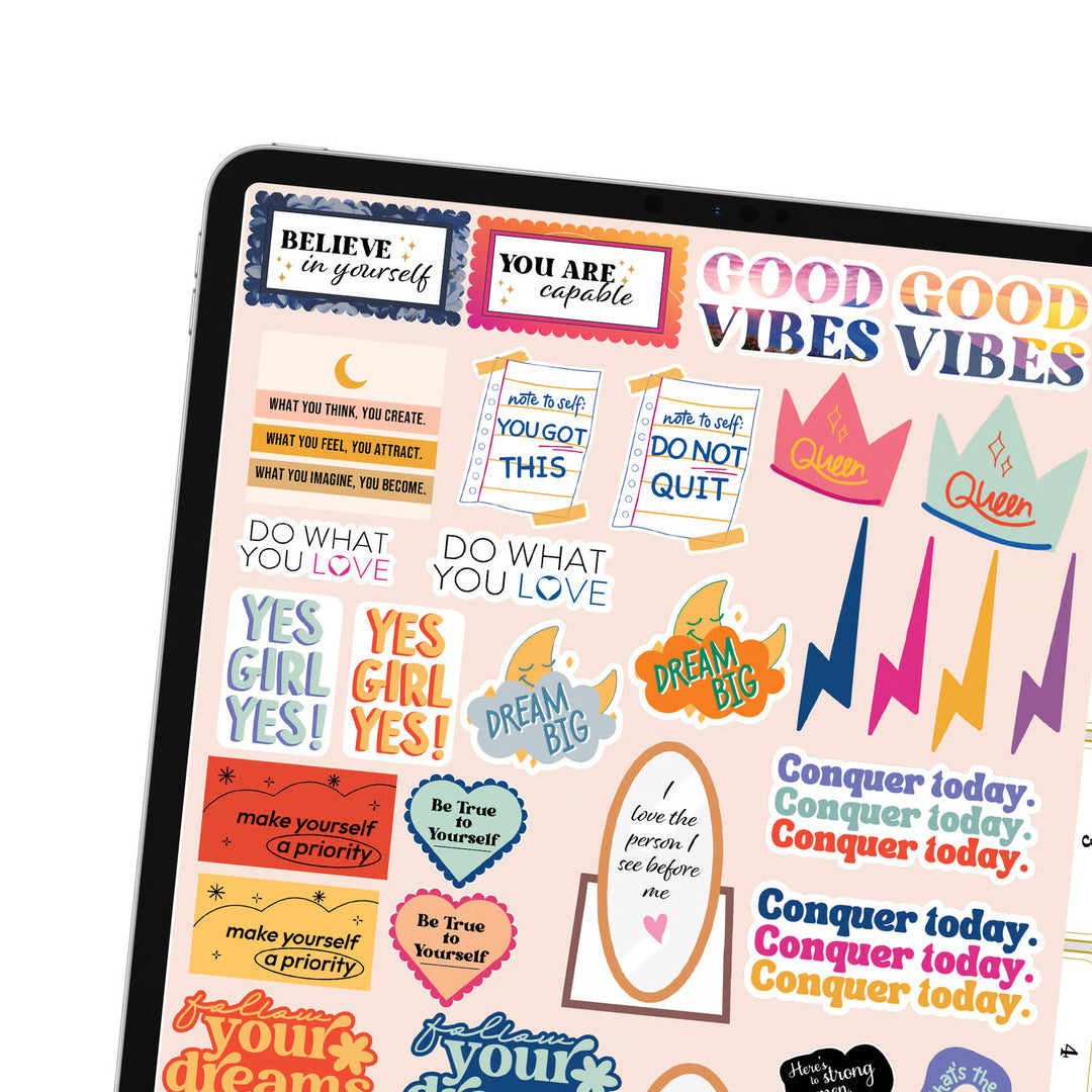 Empowerment Digital Sticker Book