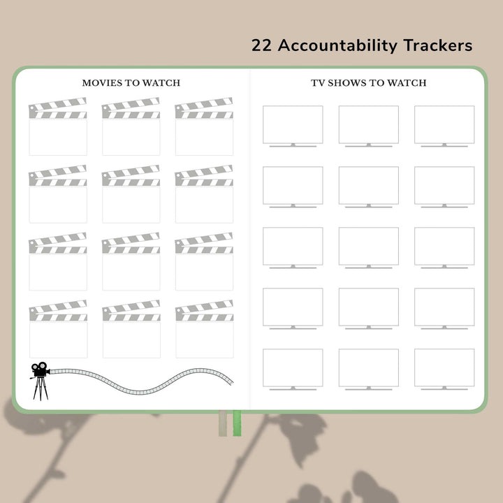 22 accountability trackers that includes reminders, and on task to follow through.#color_courageous-green